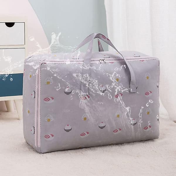 Oppbevaringsboks med glidelåser og bærestropper, robuste flytteposer style4