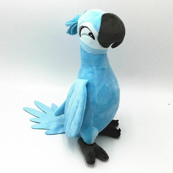 12&#39;&#39; Rio Plyschleksak Papegoja Fågel Gosedjur Doll Presentleksaker-1 C Light blue