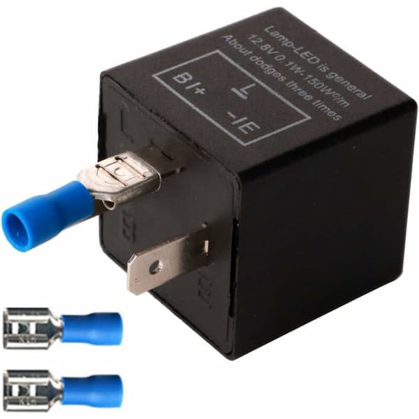 Elektronisk blinkrelæ CF13 Justerbart elektronisk blinkrelæ til hjemmet