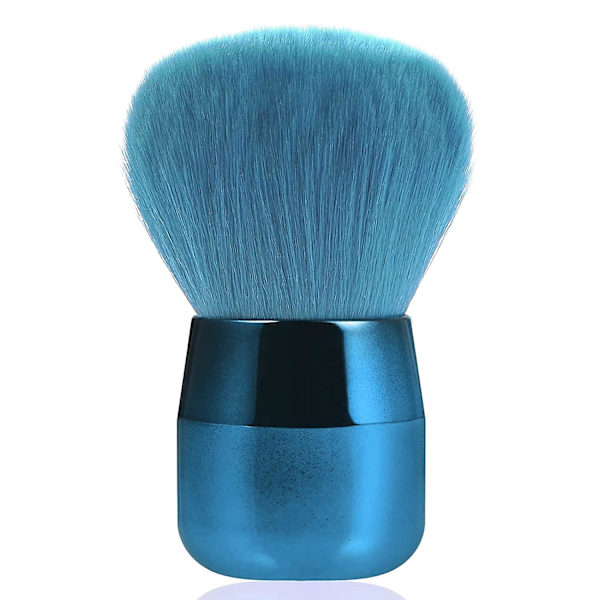 Kynsilakkapölynpoistoharja, Meikkisiveltimen Kynsilakkapölynpuhdistusharja, Pehmeä Kabuki-puhdistusharja Meikille Blue