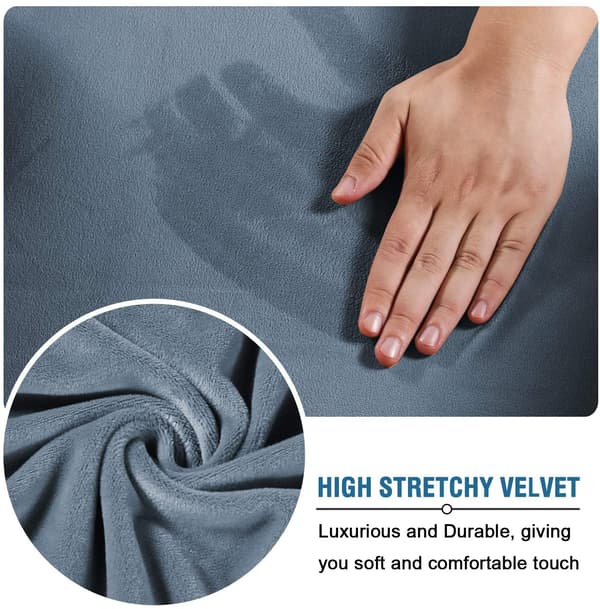 Silver Fox Fleece Elastisk Alt Inkludert Fortykket for