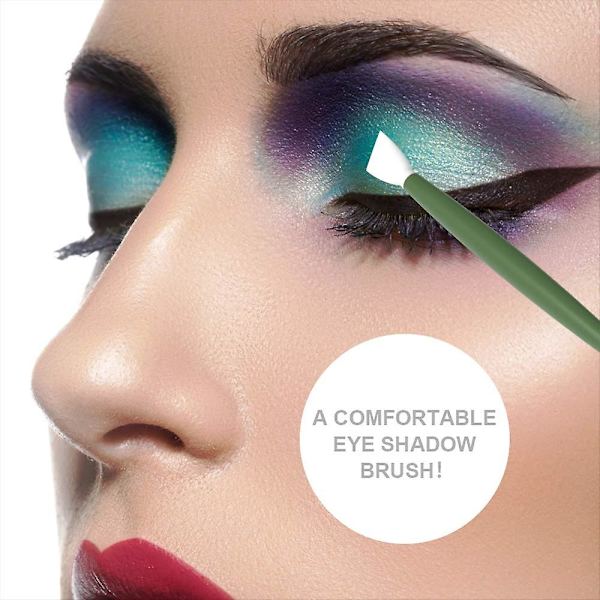 Silikonläppborste Makeup Ögonbryn Läppborste Med Spegel, Bärbar 4-pack Återanvändbar Läppborste På Resan Applikator Perfekt Makeup Verktygssatser (grå)