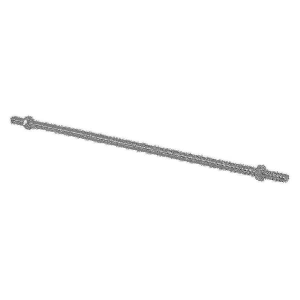 8x rustfritt stål gjengestang lager stang sølvfarget 320mm X M8