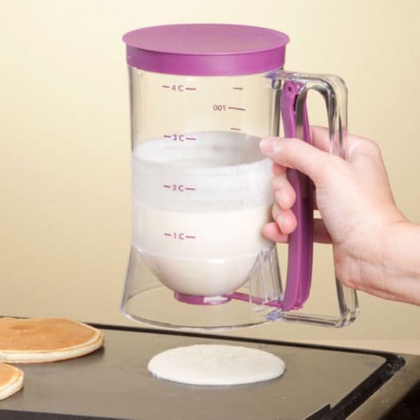1-pack Smetseparator Dispenser Cup Cake Handhållen Dispenser