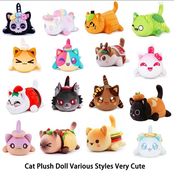 Kissojen plusslelut ovat todella söpöjä monissa tyyleissä Devil Cat