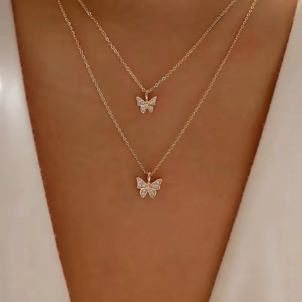 Necklace Butterfly Fashion Jewelry  B1853
