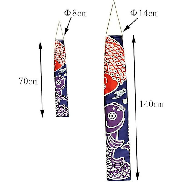 Karp Streamer Tuuliviiri Kala Lippu Leija Ravintola Dekor Lapset Leikkitalo Varhainen Opetukseen Hauskat Lelut Punainen Musta 70cm 5kpl