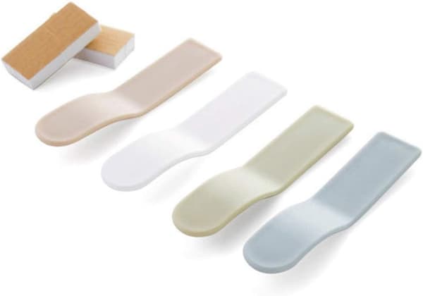 4 stycken (vit + khaki + grön + blå) Toalettlocklyftare Toalett