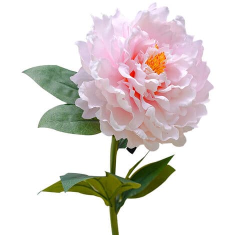 2 stk. Vanntette Peony Simuleringslykter Solcellelykter Hageplenbelysning Dekorative Gatelamper, Lysgul