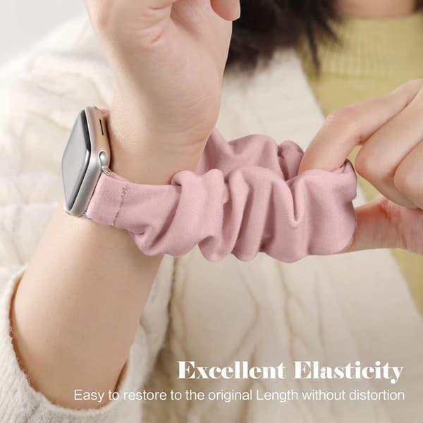 2-pak justerbare elastikbånd kompatible med Apple Watch