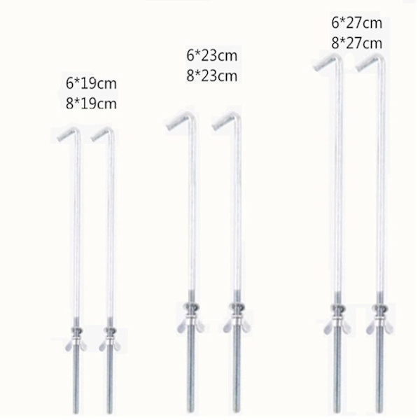 Universal Bilbatteri Metal Opbevaringsstativ Klemme Beslag Metal Holder Justerbar 19cm