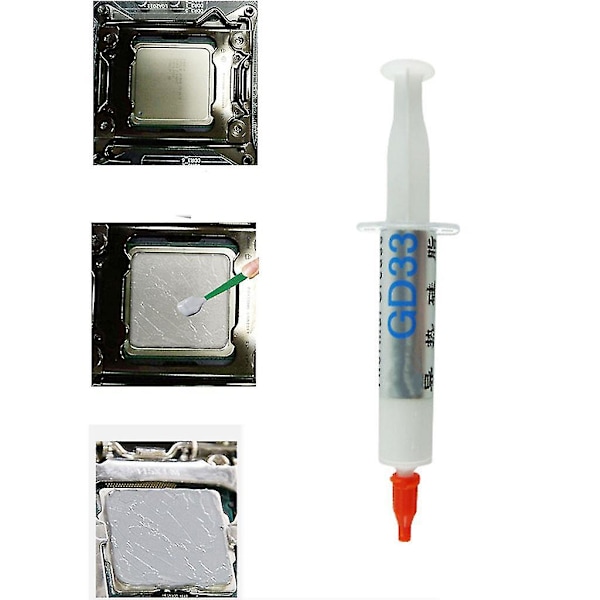 Termisk Ledningspaste til Køleplade til CPU GPU - Ingen Tab - Flere Modeller GD280-SY7 White 1.159W