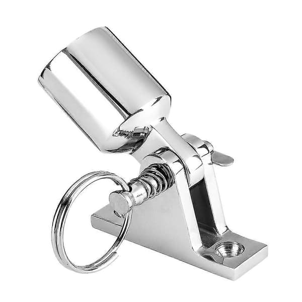 6 cm/2,4-tommer lang Bimini Top Quick Release dækhængsel Rustfrit stål hængsel bjergbase