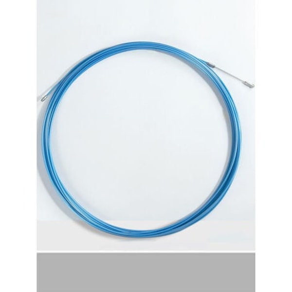 Electrician Pull Wire Threader with Roller Head, Blue Pipe Wire Put Wire ThreaderCatherine, (30m)