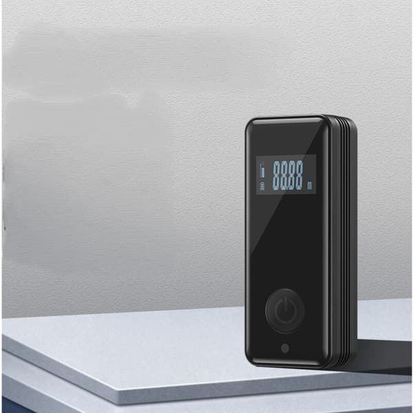 Mini infrarød avstandsmåler, digitalt display, 30 meter