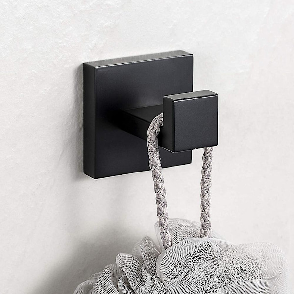 Badehåndklæde Hængekrog, Håndklæde Kappe Robe Hængekrog Skab Skab Dør Svamp Hængende Black
