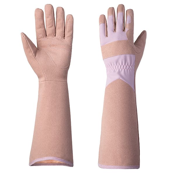 1 par Dame Print Outdoor Havearbejds Handsker, Anti-torn