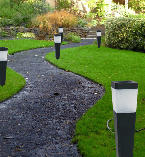 Solcelle Utegresslys, LED Villa Hage Lys Europeisk Stil Vanntett Gresslys,