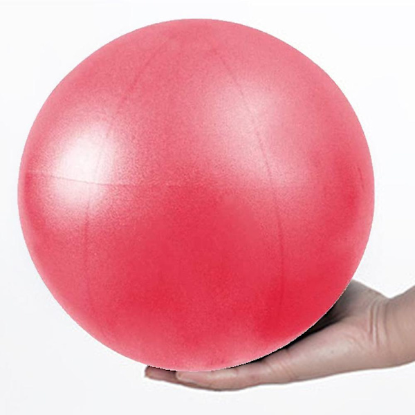 Träningsbollar för kvinnor, mini yogaboll, små stabilitetsbollar, fitnessutrustning för gym Silver