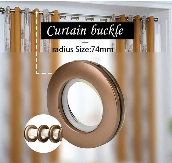 40 mm gardinringe runde gardinstangsringe plastikgardin