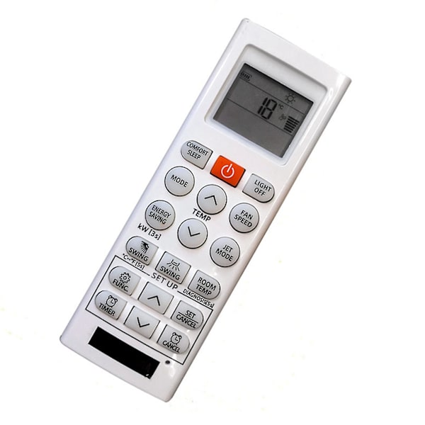 Fjärrkontroll Akb75215401 för Akb74955605 Luftkonditioneringsfjärrkontroll Vit