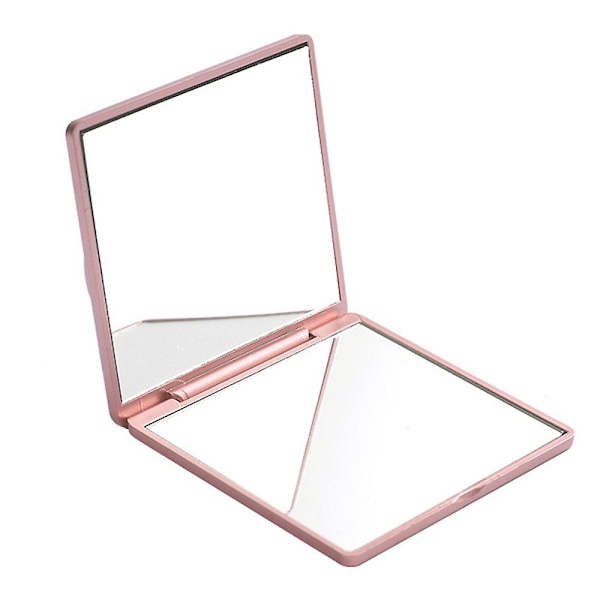 Fashion Kompakt Kosmetisk Spegel, Elegant Kompakt Pungar Makeup Spegel, Liten Kompakt Spegel, Fyrkantig, För Handväskor - Resor