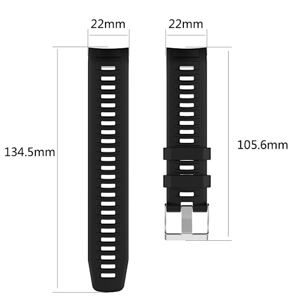 Silikonarmband för Garmin Instinct/Instinct Tide/Tactical
