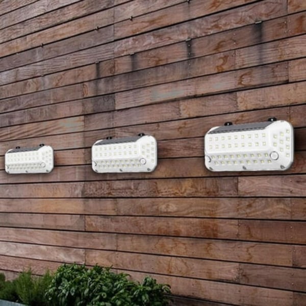 Utomhus LED-vägglampa med rörelsesensor, extern lampa, utomhuslampa för Villa Veranda gångvägCatherine Trädgård Balkong C