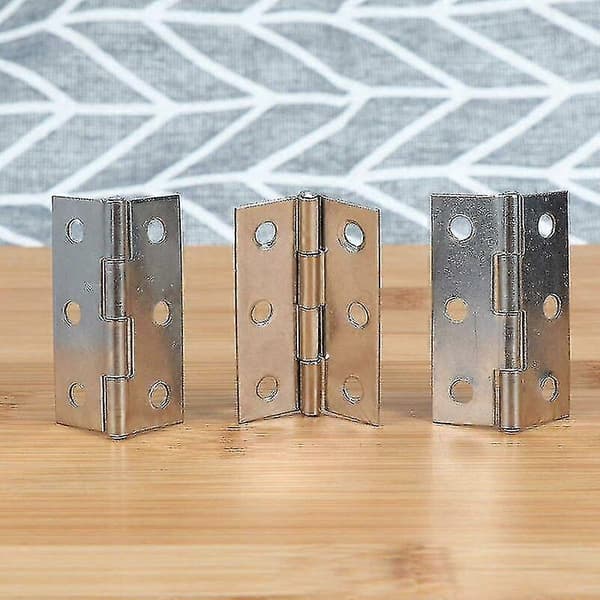 Rustfrit stål hjemmemøbler hardware dørhængsel 75 mm X 50 mm 20 stk