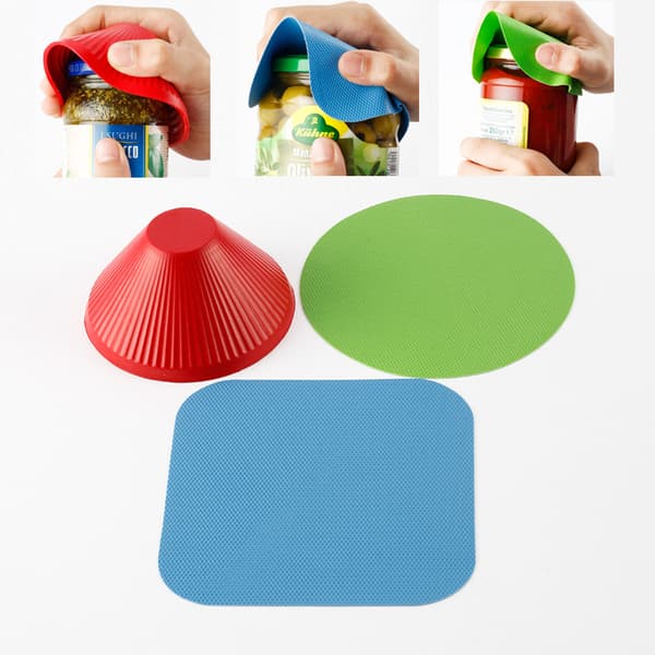 3-delt gummiflaskeclipspute, multifunksjonell flaskekork