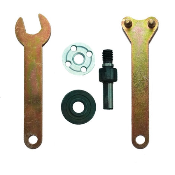Pack Conversion Vevstång, vinkelslipaxel Kopplingsstiftnyckel, M10 elektrisk handborrstång, Metal C