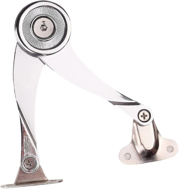 Vikbart lock håller gångjärn, upp och ner dörr fritt stopp stödstänger (2-pack)