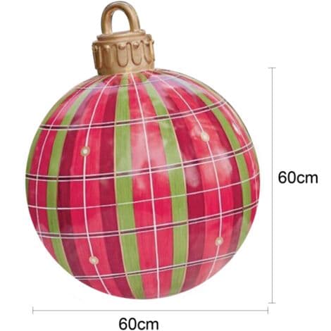 60CM julepyntkule minnekule, juledekorasjoner, J