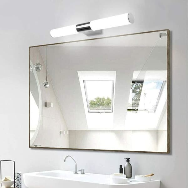 40cm 16W Sølv Hvid Highlight Lys Badeværelse Væg Led Spejl Front Lys LED Soveværelse Væglampe Til Makeup, til badeværelse
