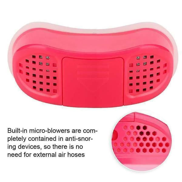 Elektronisk anti-snorkeenhet, søvnhjelp, apné, snorkestopper