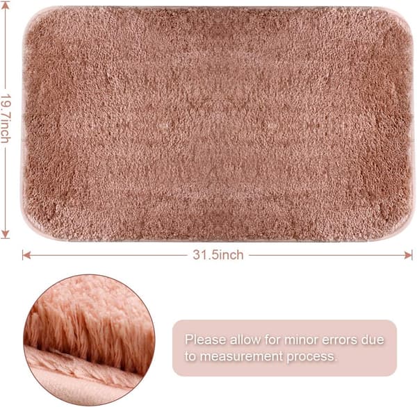 Supermyk Badematte Gulvmatte, Sklisikker Absorberende Badematte