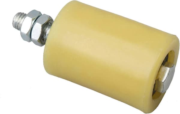 M12 50 x 70 mm rullalaakeriteräksinen PP-ohjainpyörä 6201-laakeri-insertilla, 2 kpl