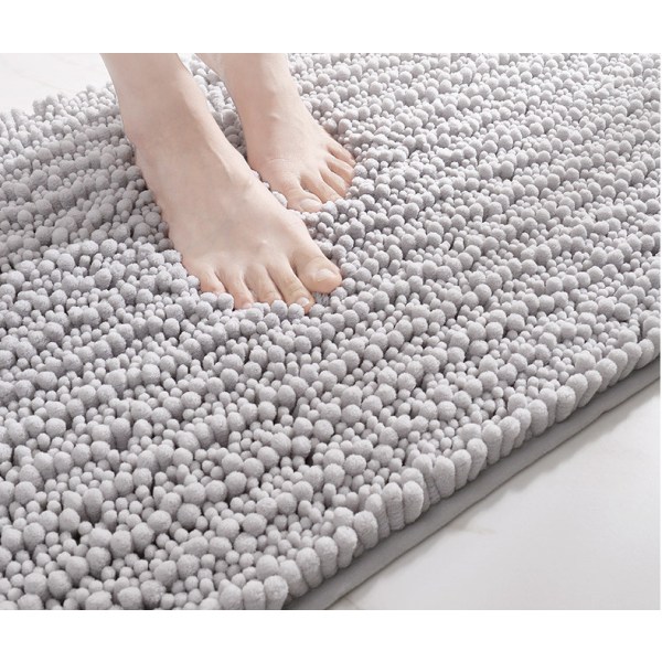 Thickened chenille floor mat for non-slip absorbent foot mat, B18,