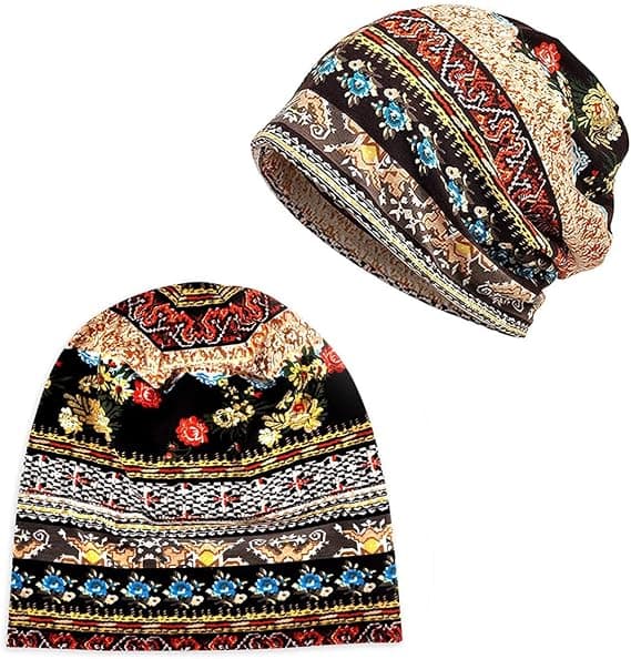 Sæt med 2 Jemis Skullies Beanies Tynd Beanie Casual Efterår