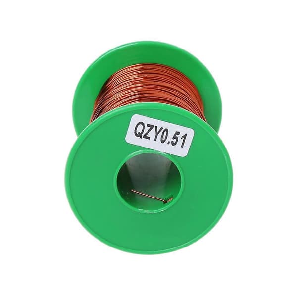 100m Høytemperatur Polyester Imide Emaljert Kobbertråd 0.51mm QZY-2/180