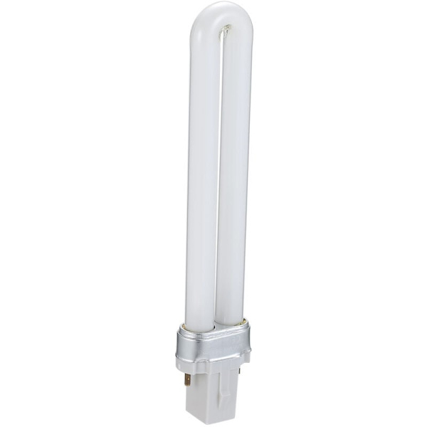 4 st (1 x 9W) bordslampa med ögonskyddsrör i H-form, lämplig för sovsalar, sovrum, personliga utrymmen