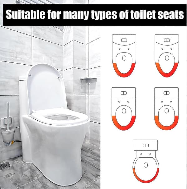 Kiinteät WC-istuimen saranat, 2 kpl