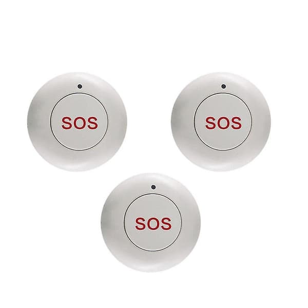 Trådlös SOS Smart Home Grindsäkerhetsdörrklocka Paniknödknapp