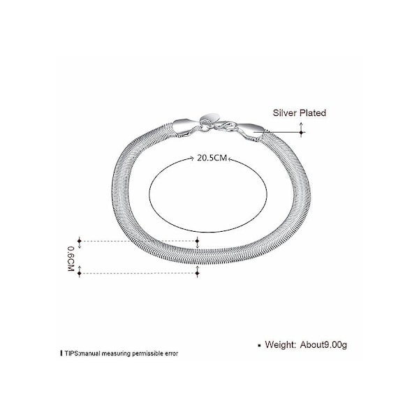 Modearmbånd Bangle Smykker Lknspch164