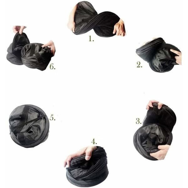 60CM Foldbar Blomstertørrenet 4 Lag Tørrenet