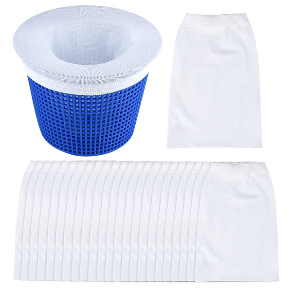 20-pak Pool Skimmer Sokker Svømmepøl Filter Net