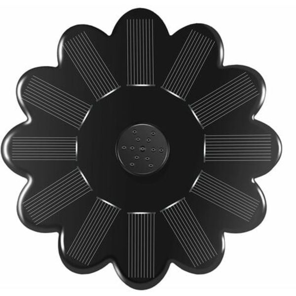 Solcellefontene for fuglebad, flytende solcelledrevet fontene