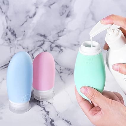 4 x 100ML Reseflaskor i skandinavisk stil, resebehållare