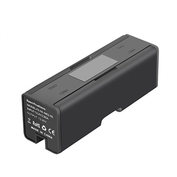 4-i-1 Smart LED Batteriladdare med Digital Display Laddningshubb för DJI Mavic Air 2 PG FK