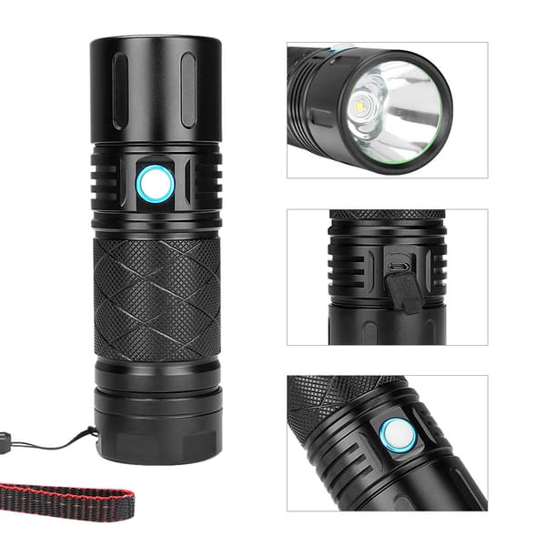 1 stycke utomhus camping sport bärbar med batterier USB